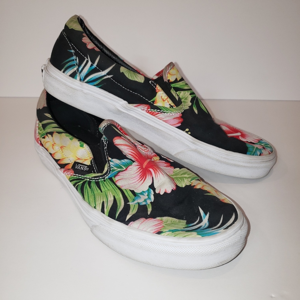 Hawaiian Print Vans